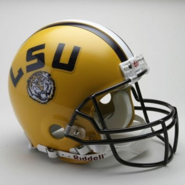 LSU Tigers Riddell Mini Helmet